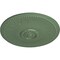 Ekena Millwork Bailey Ceiling Medallion (Fits Canopies up to 4"), Hand-Painted Athenian Green, 18 1/8"OD x 3/4"P CM19BIAGF - alternate 3
